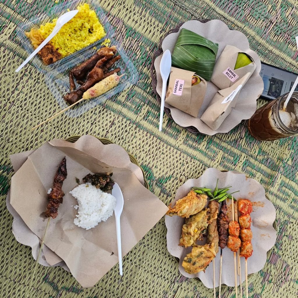 Tampilan menu makan angkringan yang nikmat, sumber: instagram