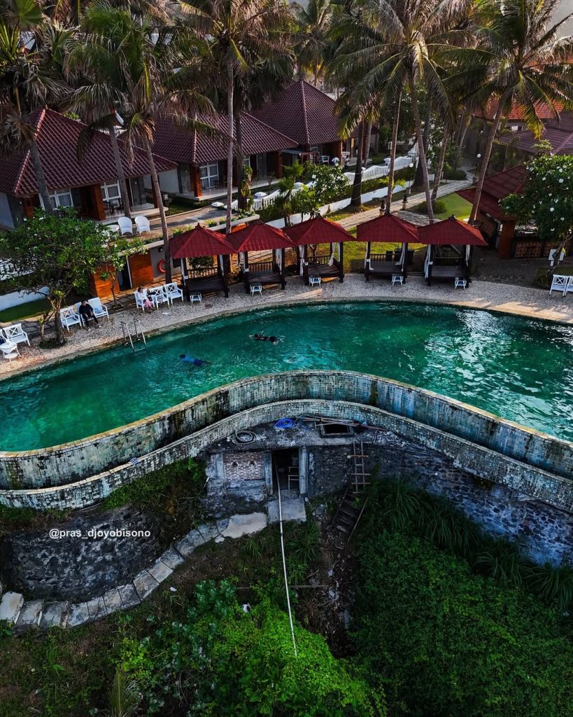 Suasana di Queen of The South Resort yang menawan, sumber: instagram