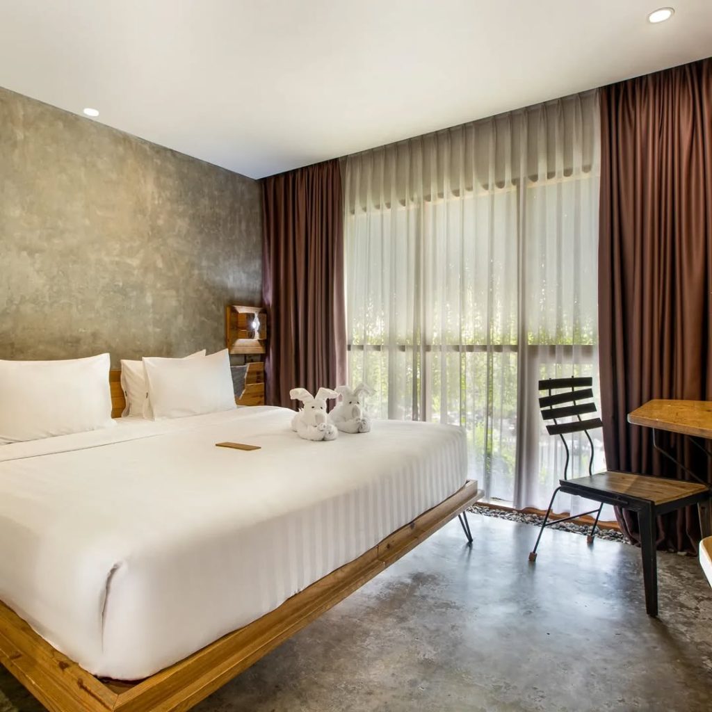 Salah satu jenis kamar di Greenhost Boutique Hotel terlihat nyaman, sumber: instagram