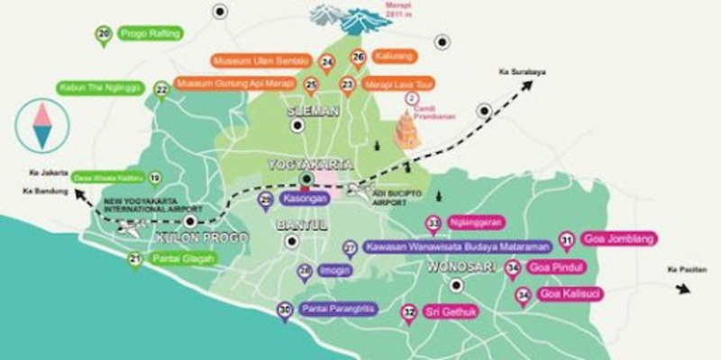 Rencanakan rute perjalanan di Jogja selama libur lebaran 2026.